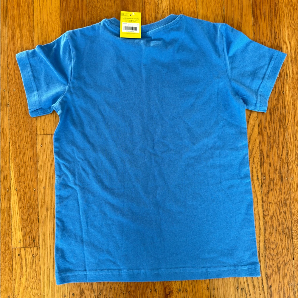 Primary Classic Tee in Blueberry NWT size 6-7 - Picture 4 of 4